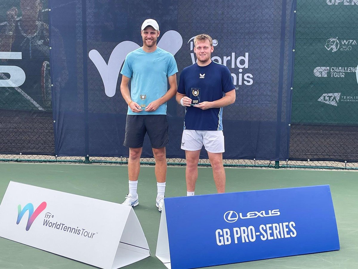 Congratulations to Finn for winning the Nottingham M25 doubles title with partner Emile🏆👏

#TeamBath #ProTeam