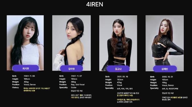 CHOI JIHYUN will be debuting with the new Girl Group ‘4IREN’ 🤩 the group is under UniqueTunes records and will officially make their debut early 2025, before that they’ll be releasing online pre-debut music in Fall 2024!

#RUNext #알유넥스트