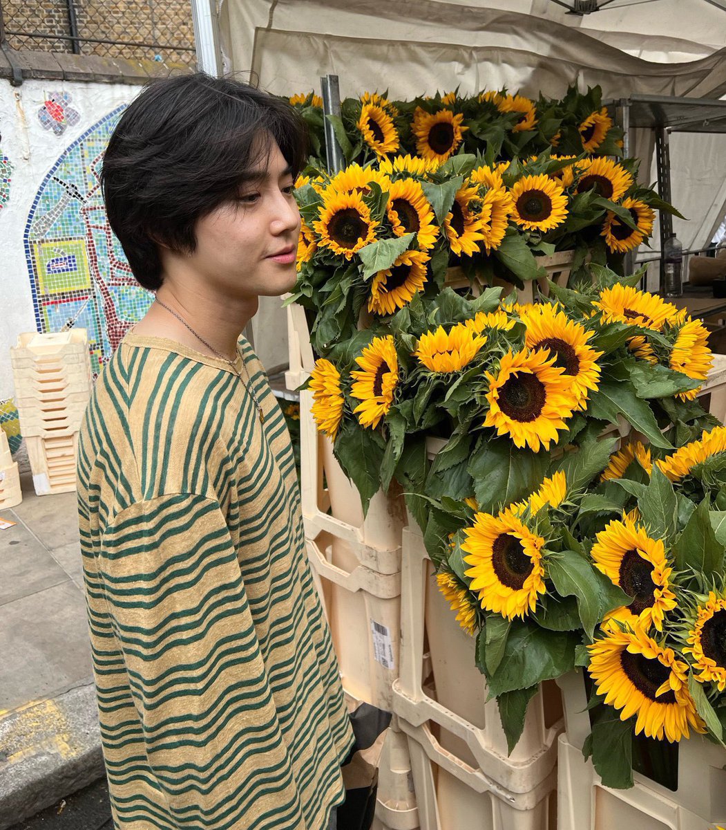 Kai88isfan's tweet photo. เพราะดอกทานตะวันมันหมายถึง ความรักของฉันที่มั่นคงและภักดีต่อเธอเสมอ🌻 https://t.co/csx1paUjIV