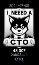 Maybe checkout wayup.io if you haven't yet. 

Now's a good time 😉

$CTO - I don't know nothing about it - NFA - DYOR - ASKWIFE - all that jazz.