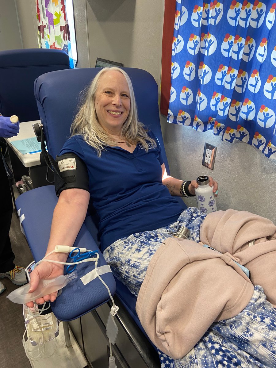 Yesterday, our staff had the opportunity to participate in a blood drive with the Children's Hospital mobile blood donation bus, hosted at RMCHF! It was inspiring to see our team come together to support such a vital cause. 🌟💕