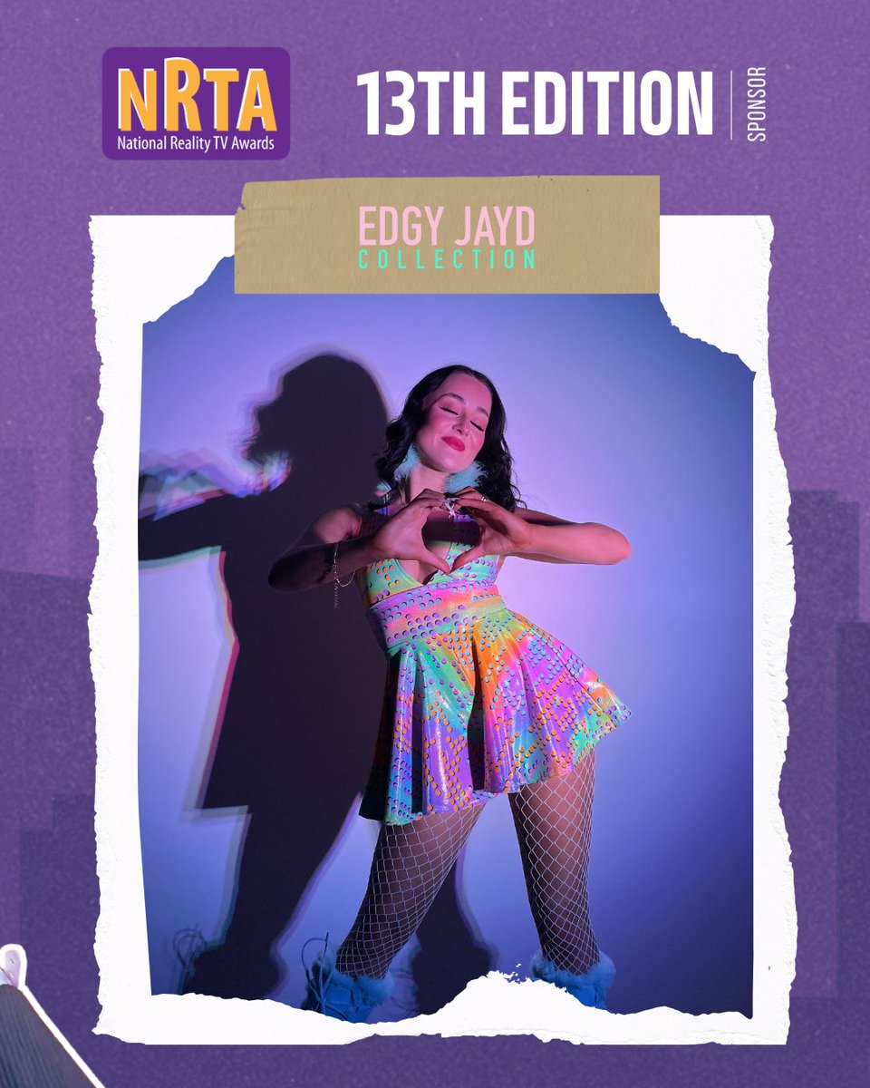 We're proud to announce #edgyjayd as an official sponsor of the 13th Edition of the #NRTA! Dive into the world of Festival and Rave Outfits with Edgy Jayd Collection, the Home of Holographic Fashion. 🎉 #EdgyJaydCollection #FestivalFashion #RaveOutfits #HolographicFashion