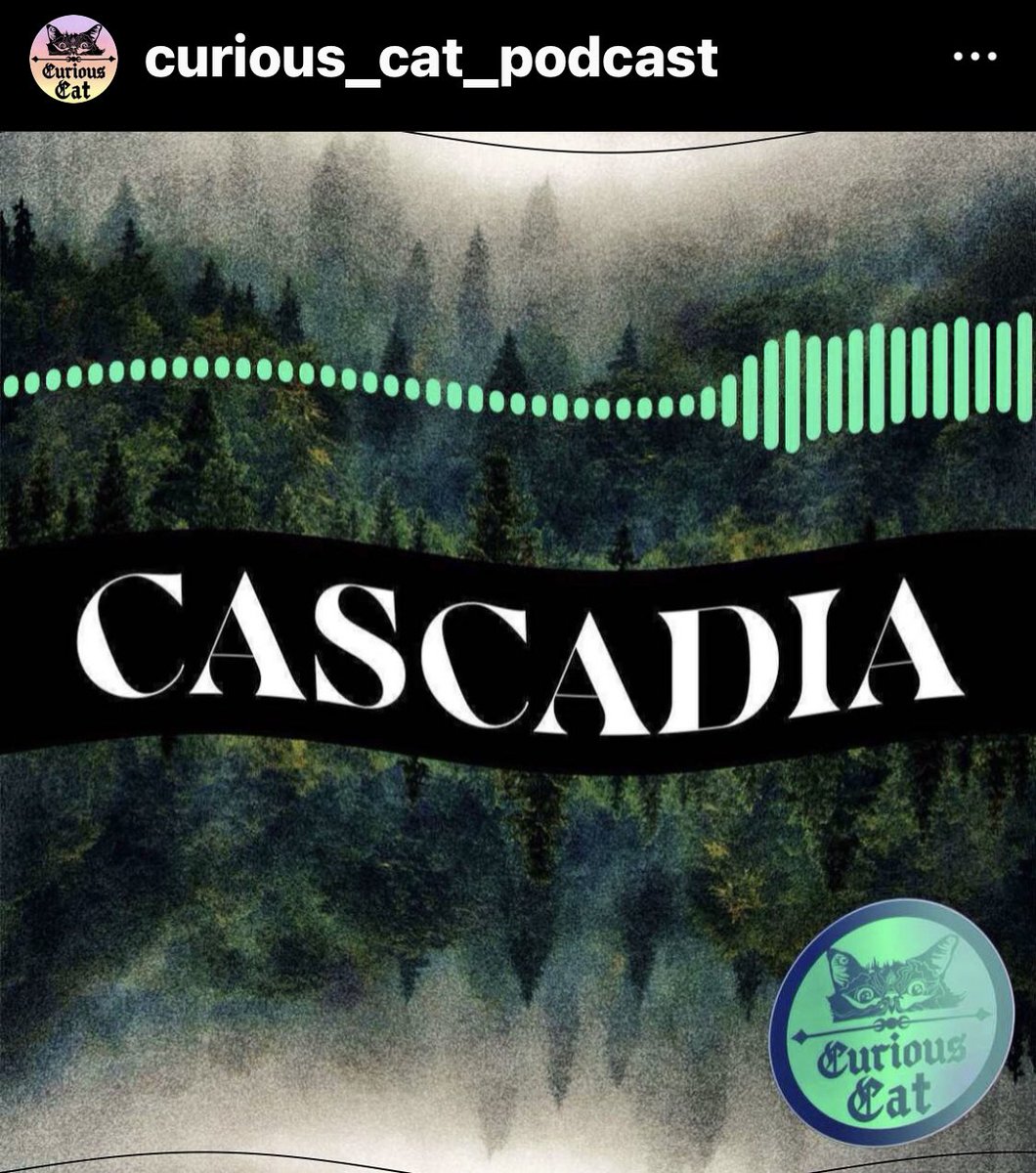 CuriousCatPodca's tweet photo. This week on Curious Cat CASCADIA we hike into Mount Adams where there’s an alleged alien hangar in the side of the mountain. And remote viewers are working hard to save humanity. Stream everywhere you like to listen FREE. #Cascadia #MountAdams https://t.co/qL0GRqphPG https://t.co/01KvQQsuTL