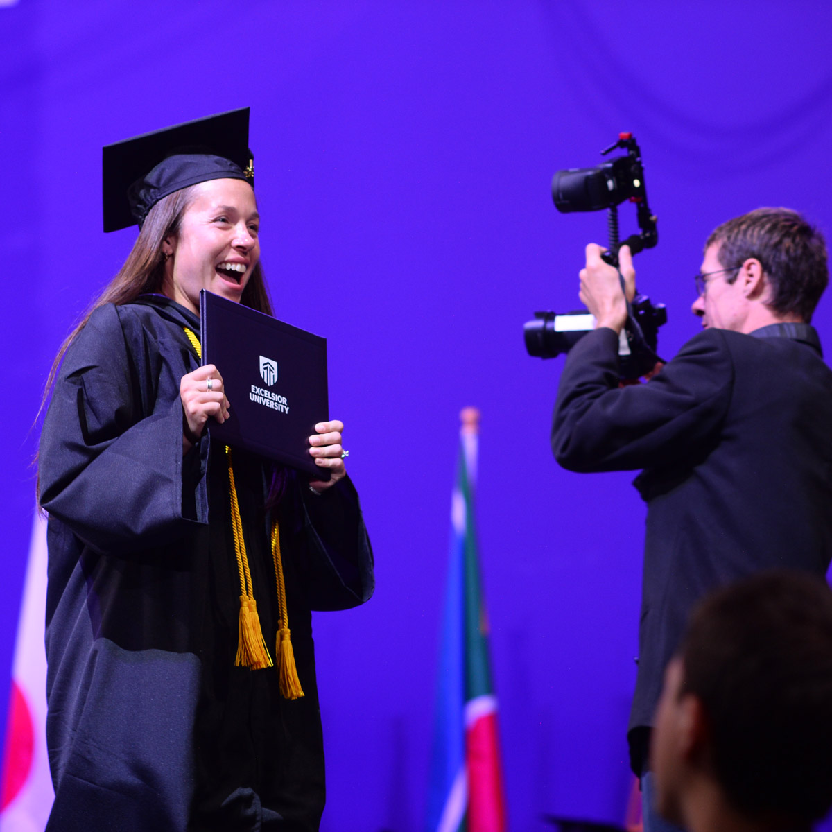 ExcelsiorUniv's tweet image. Strike a pose, you did it! 🙌🎓
Congrats to our graduates! #ExcelsiorProud