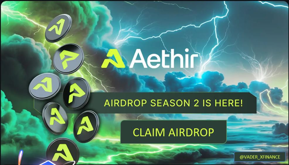 Aethir launched a second season that will last 8 weeks. 
we are doing activities and promoting the project, 
it is incredibly wonderful 
#Aethit #drop #Airdrop <a href="/AethirCloud/">Aethir</a>
