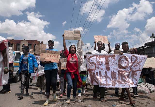 MY STATEMENT ON THE BODIES DISCOVERED IN KWARE PIPELINE. 

Earlier today, several bodies were discovered in a dumpsite, in  Kware, Pipeline. 

These are sisters and children of fellow Kenyans. 

It's very unfortunate that the victims of this inhumane act are all women whose
