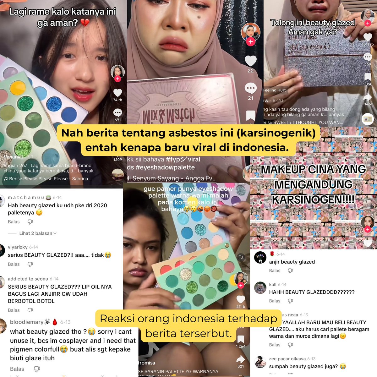charmestoreid's tweet photo. 𝗕𝗘𝗔𝗨𝗧𝗬 𝗚𝗟𝗔𝗭𝗘𝗗 𝗜𝗡𝗙𝗢𝗥𝗠𝗔𝗧𝗜𝗢𝗡

Agar tidak ada yang keliru tentang berita terkait beauty glazed lagi ya teman-teman, cari tau dulu kebenarannya dan jangan mudah termakan dan menyebarkan berita HOAX. Yang ORI dan terpercaya ada di "Charme Official Store"

-dst👇 https://t.co/vOX7PDcsGW