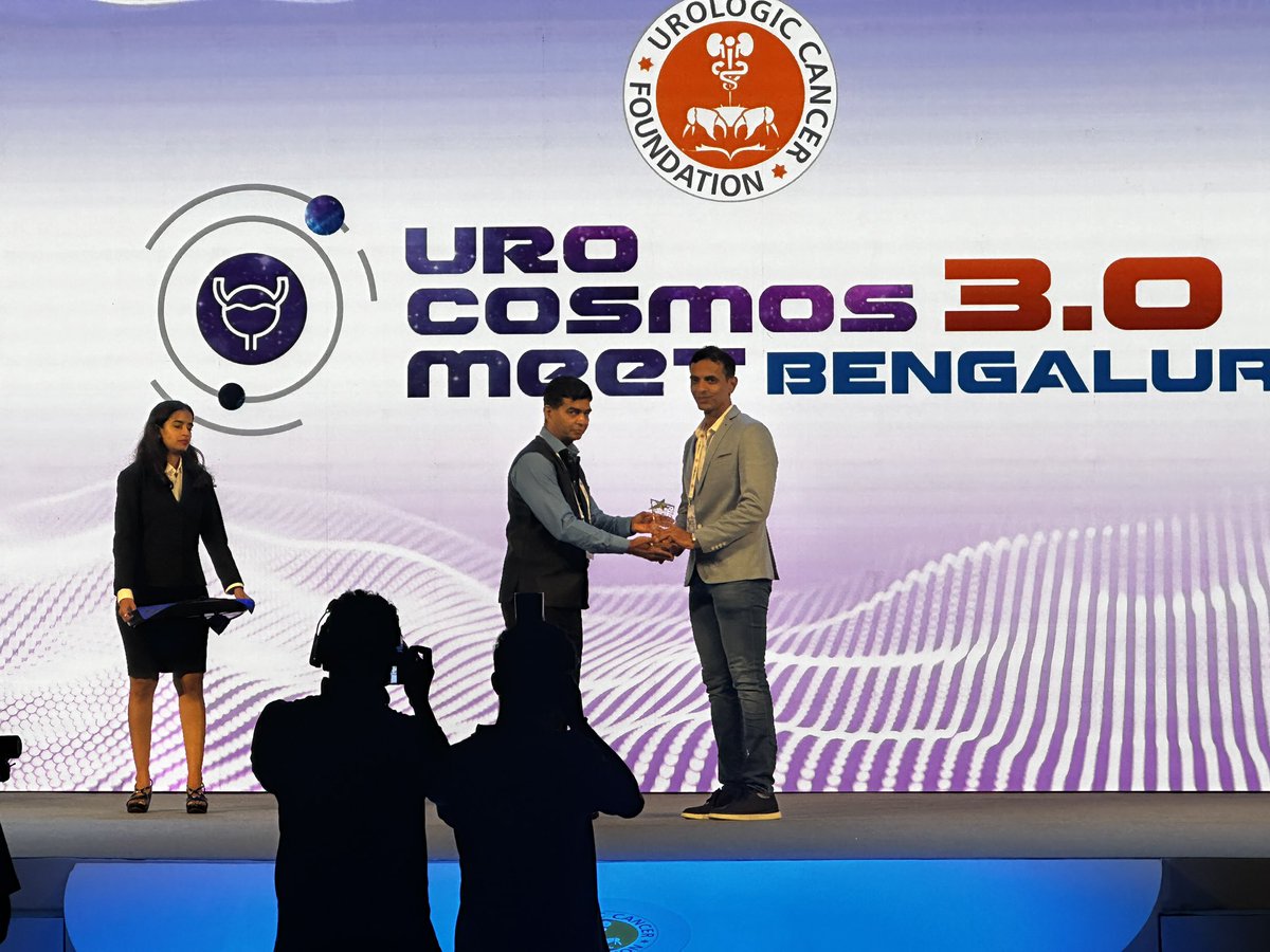 DrDeepakJK's tweet photo. Uro Cosmos 3.0, Bengaluru!👌👍

Invited as faculty for talk on MRI TRUS Fusion for prostate Cancer biopsy!😊

Excellent topics and organisation by Dr Ganesh Bakshi sir and team!👍💐🎉🙏 https://t.co/qNwcN1betP
