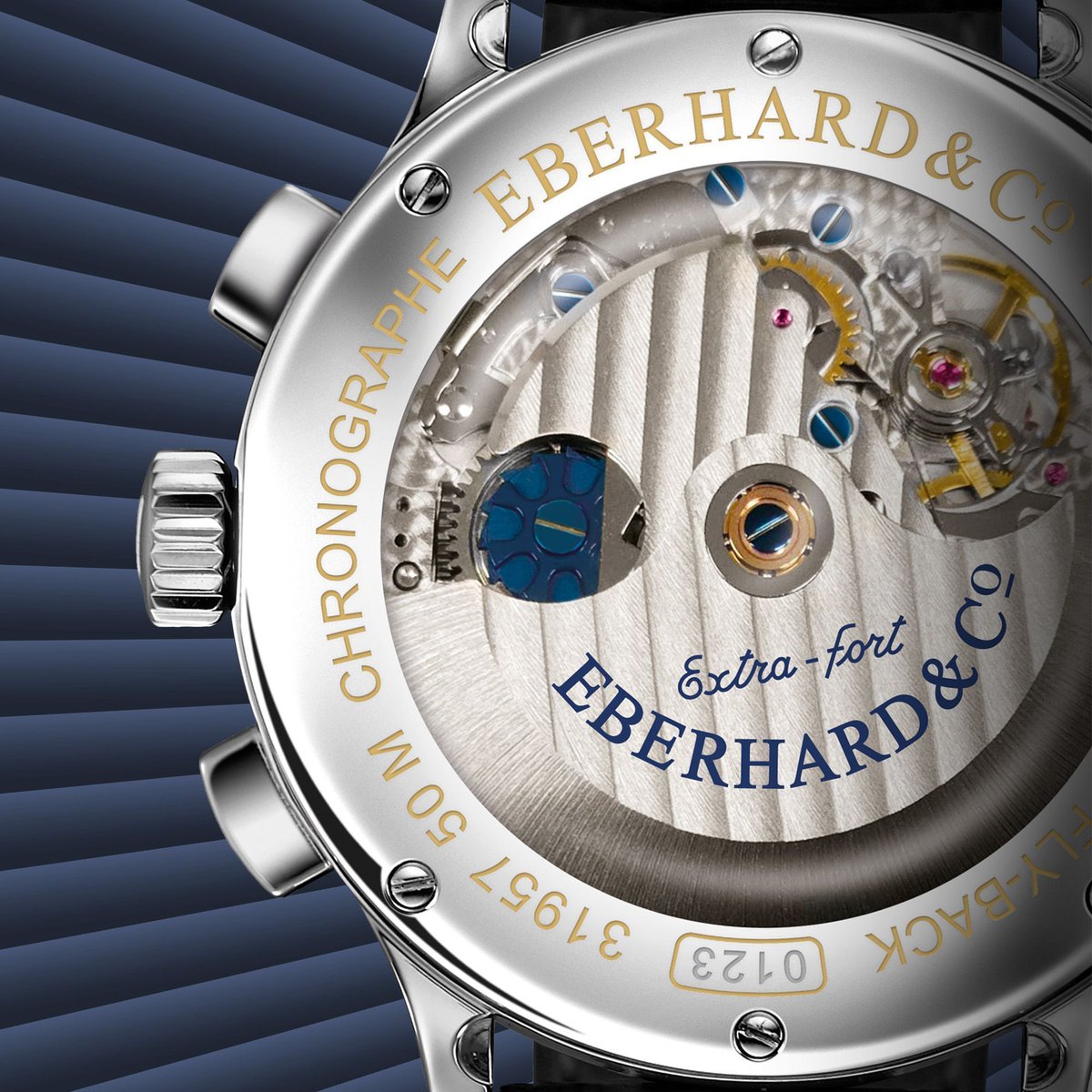 eberhard1887's tweet photo. Admire the detailed movement through the sapphire caseback, featuring a stunning blued column wheel. This showcases the precision and timeless style of our brand.
Discover more: https://t.co/tCrZ3jEu1Z
#eberhard #eberhard1887 #eberhardwatches #extrafort https://t.co/sjAW9Ef69H
