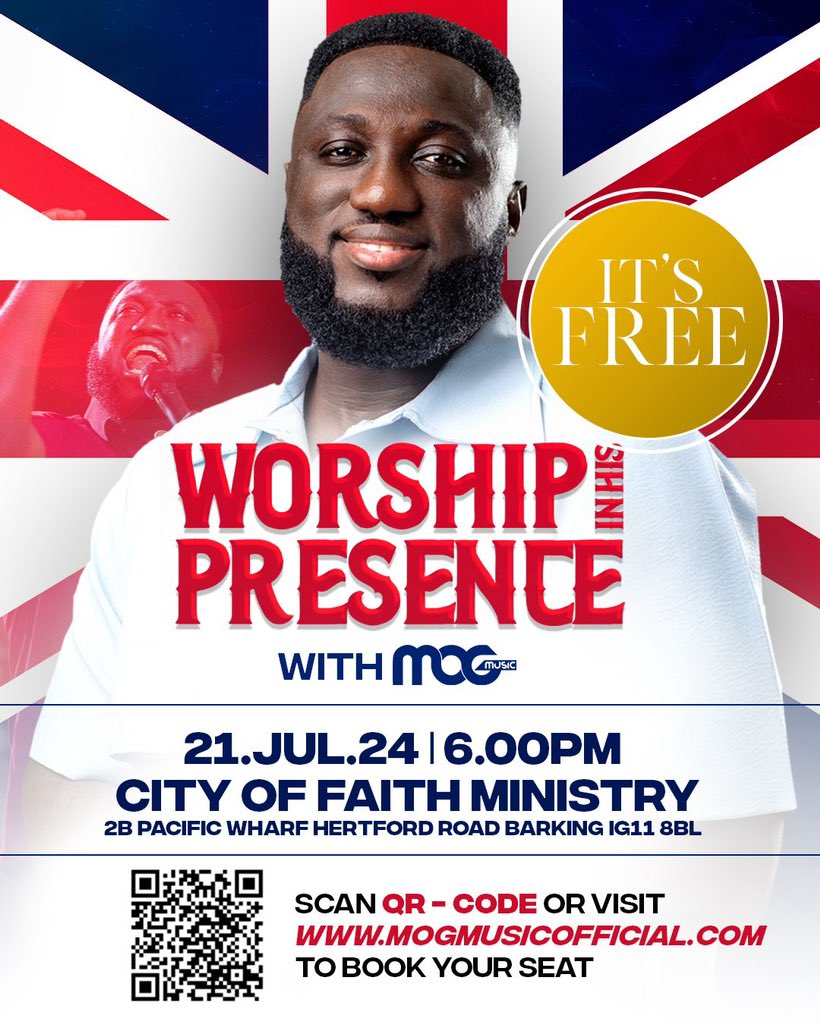 MOGmusic_'s tweet photo. Family in the Uk. You are cordially invited to an intimate night of worship and the word.
It’s a free event. All you have to do is register so we know how to manage the numbers 
SEATS ARE LIMITED SO PLEASE REGISTER NOWBY VISITING https://t.co/YAjLMSodyA
WE HAVE A DATE WITH GOD https://t.co/KIoYt1mOFI
