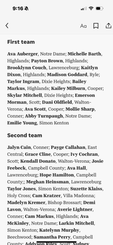 Katelynn Murphy (@katelynnm2024) on Twitter photo Thank you Cincinnati <a href="/Enquirer/">Enquirer</a> for placing me on the 2024 spring high school all stars list! Made the second team to represent Beechwood Softball one last time!
<a href="/tigersontheair/">Beechwood Sports Radio Network</a> <a href="/beechwood_SB/">BeechwoodSB</a> <a href="/IUS_Softball/">IUS Softball</a> <a href="/IUSAthletics/">Grenadier Athletics</a> Thank you Cincinnati <a href="/Enquirer/">Enquirer</a> for placing me on the 2024 spring high school all stars list! Made the second team to represent Beechwood Softball one last time!
<a href="/tigersontheair/">Beechwood Sports Radio Network</a> <a href="/beechwood_SB/">BeechwoodSB</a> <a href="/IUS_Softball/">IUS Softball</a> <a href="/IUSAthletics/">Grenadier Athletics</a>