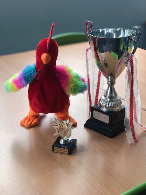 There's one last chance for our classes to win our class awards! They are currently all being kept in Mrs Hase's classroom - who will be able to steal the Early Bird Award, Attendance Cup and Most Positive Points trophy... <a href="/AaronLionLearn/">Aaron Wright</a> <a href="/LionAcTrust/">Lion Academy Trust</a>