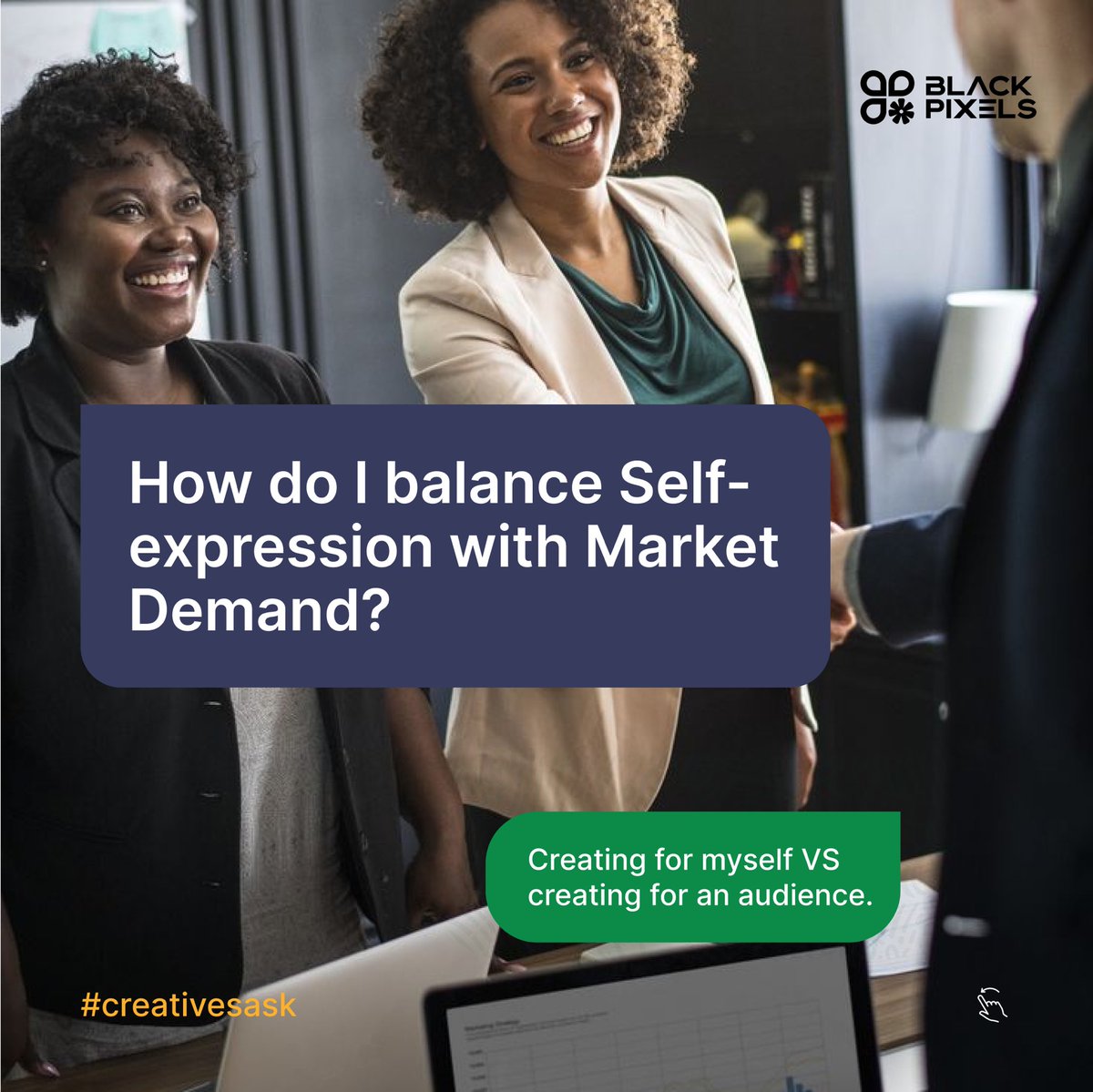 blackpixelsapp's tweet photo. Creating for Yourself VS Creating for an Audience?

Here are 5 ways you can find a balance. 🙂‍↔️🫱

A thread 🧵 https://t.co/20BxyDnt2v