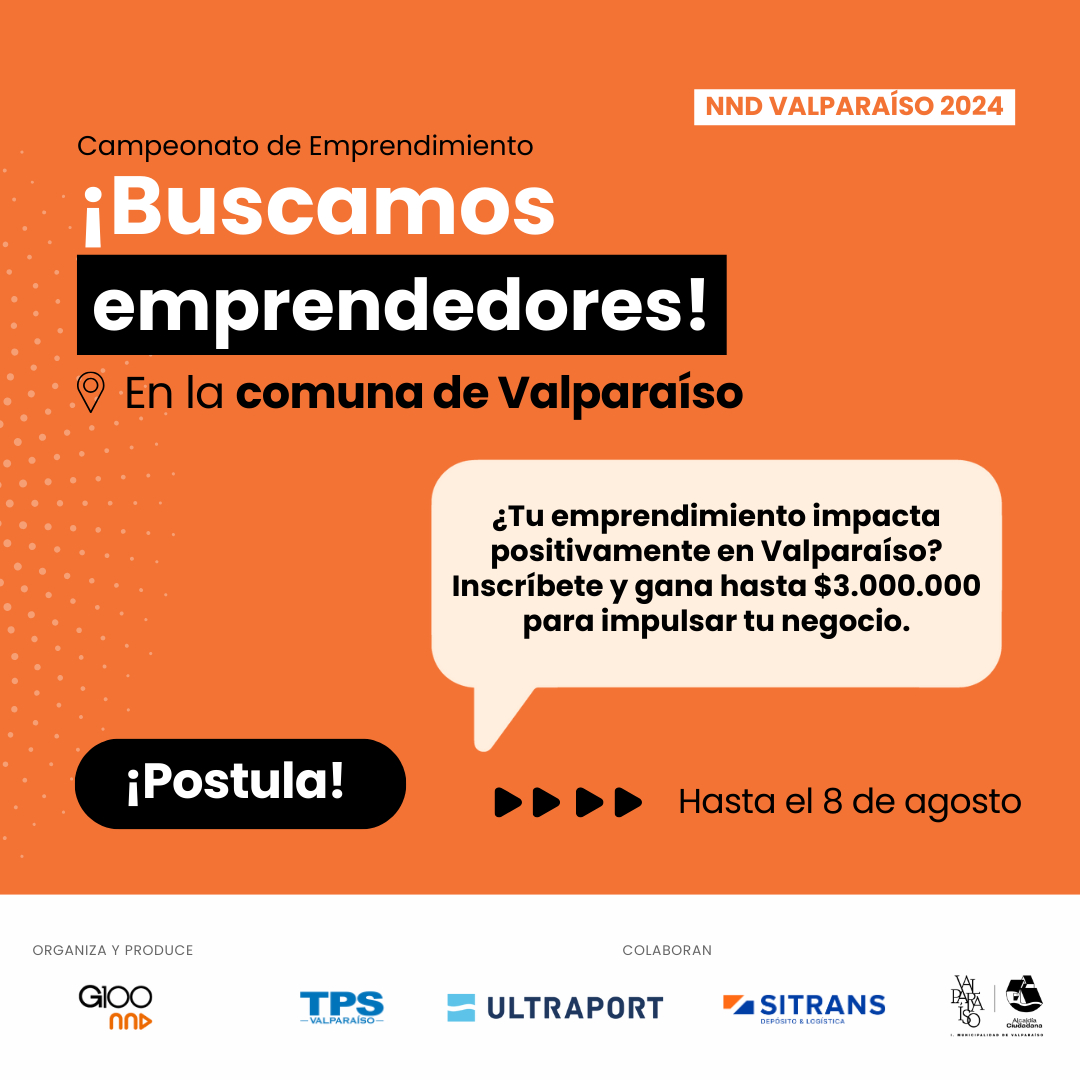 TPS_Valparaiso's tweet photo. Realizamos el lanzamiento del campeonato Nada Nos Detiene junto a Ultraport, Sitrans y la Municipalidad de Valparaíso 👏
🔹Lee más aquí https://t.co/ti8Yh1fdJy
#emprendedores #tps #valparaiso #NND #emprendimientochileno #Chile https://t.co/oBIBtuvvn0