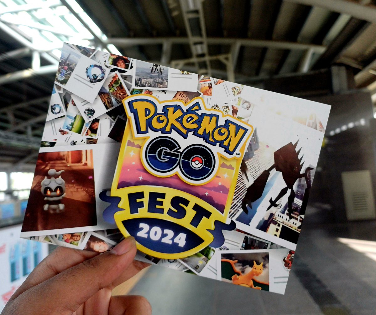 Special postcard for Pokémon Trainers attending Pokémon Go Fest Global at Ramna Park tomorrow 💌

Collect this from your local community leader 💪✨️

#seeyououtthere #gofest2024
#PokemongoFest2024 #PokemonGO