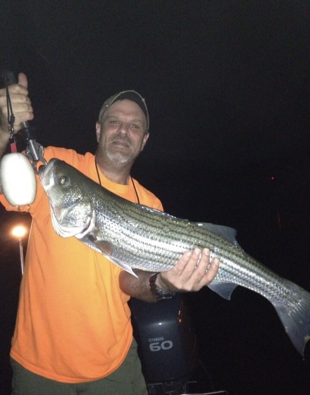 fly_mule's tweet photo. @notonlytrout @HaiderRick Stripers!!! Always a blast!! https://t.co/dDPfstdYWE