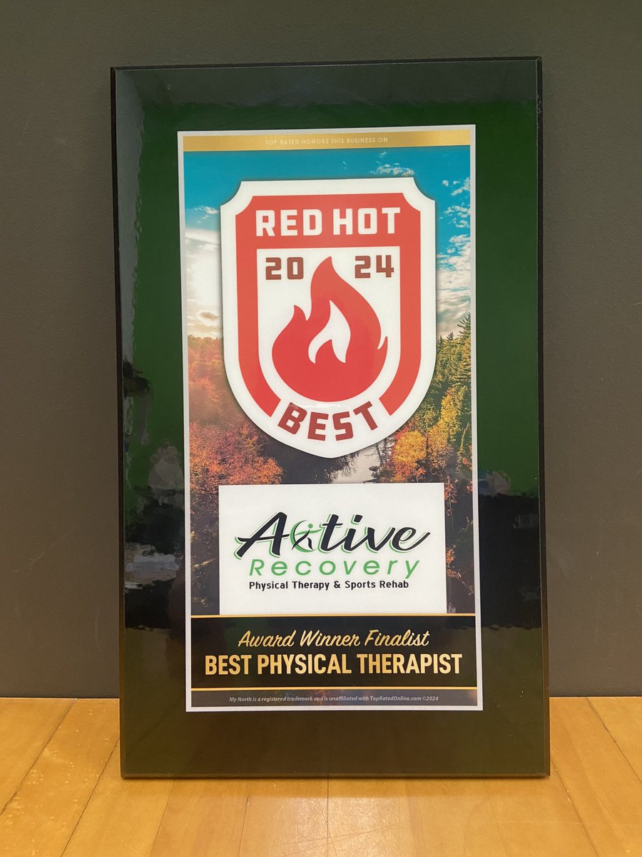 activerecovpt's tweet photo. We’re baaaccckkkk! And Red. Hot. Best. 🌶️ 

Thank you for everyone who voted for us and has supported us on this adventure over the last almost 4 years! 🙌

See you tomorrow at the Sweaty Yeti 🏃‍♀️ 

#redhot #redhotbest #sweatyyeti #physicaltherapy #smallbusiness #businessawards https://t.co/jz3ZTeYoFz