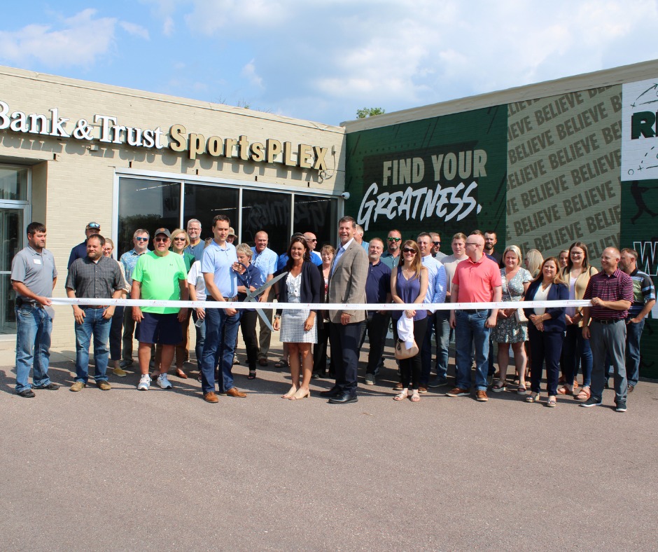 Thank you to everyone who atttended the Open House and Ribbon Cutting! Thank you to everyone who helped make the First Bank &amp; Trust SportsPLEX come to fruition. Your partnership, commitment, and investment have been invaluable!
We couldn't have done it without you!