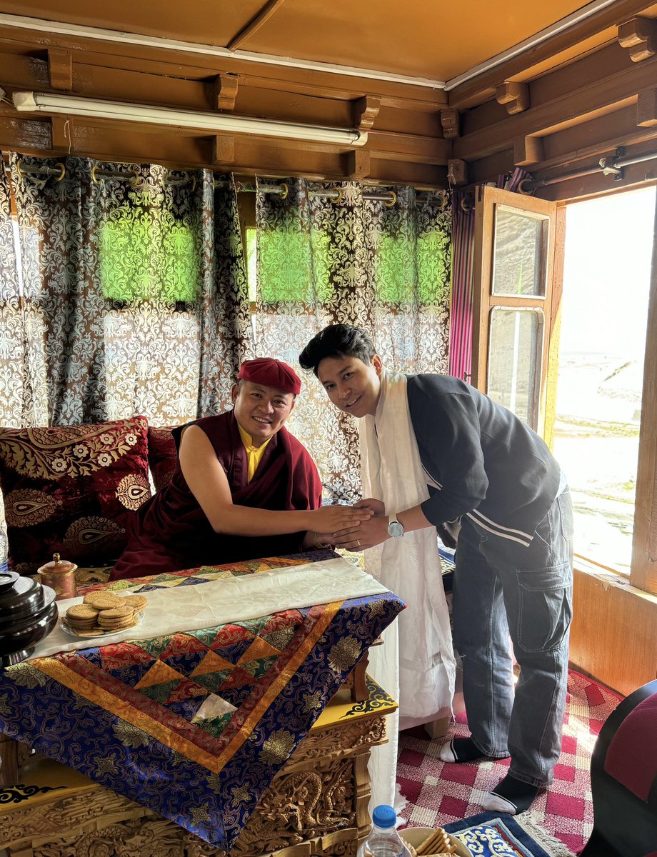 Got blessings from His Eminence <a href="/thuksey/">Drukpa Thuksey Rinpoche</a> Rinpoche 🙏🏻😇