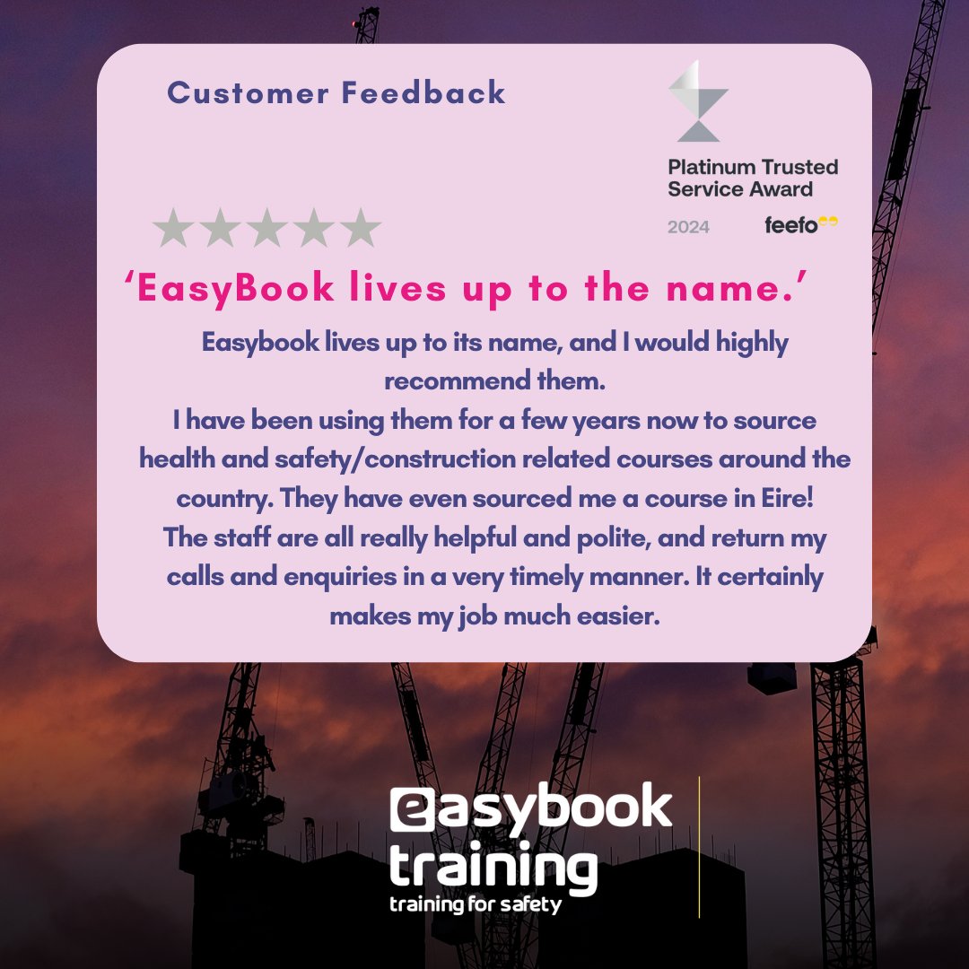 ⭐Client Feedback⭐

If we can make your job easier when booking training for your teams, that makes us happy!

#ClientFeedback #HappyClient