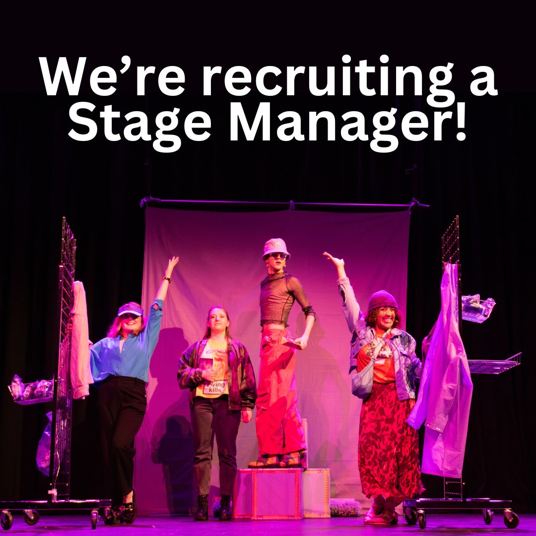 We're looking for a STAGE MANAGER 👀 

Do you want to join the Four Felons team on the road? We're recruiting an organised, creative and dedicated person who can manage the company, operate the show and transport the set. 

Find out more and apply: buff.ly/4cYAmEJ