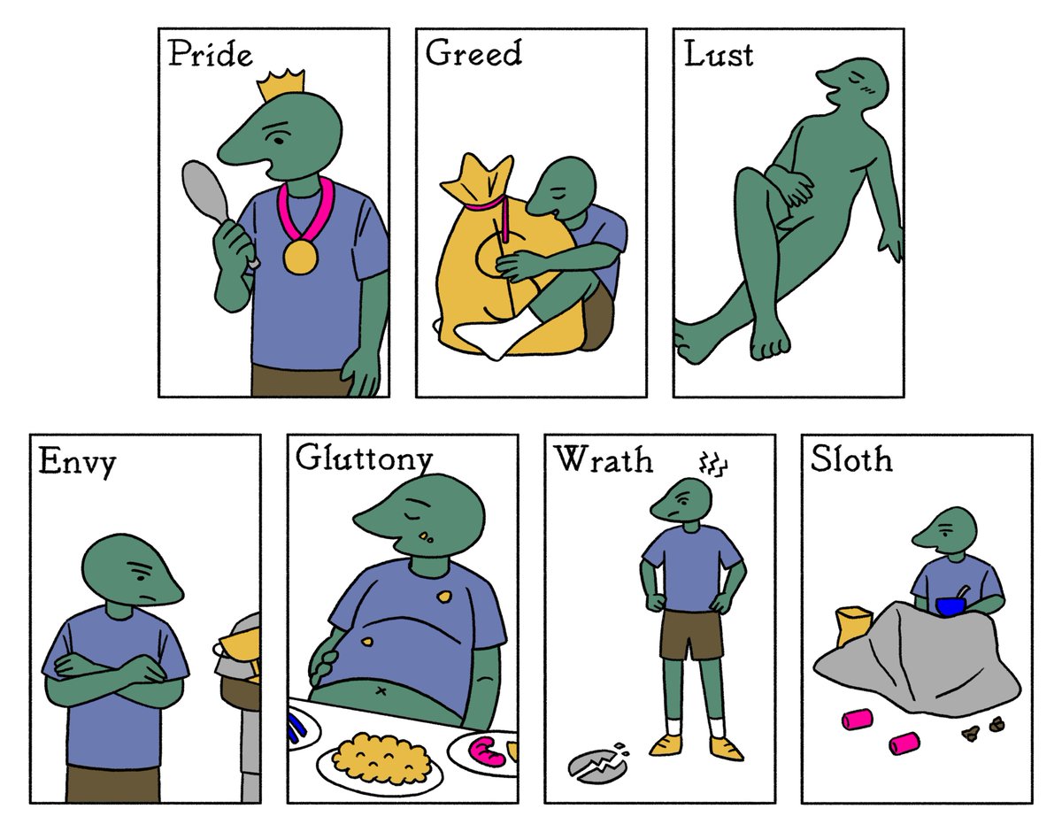 fishozymaa's tweet photo. Seven deadly sins https://t.co/TVhIfxi4dv