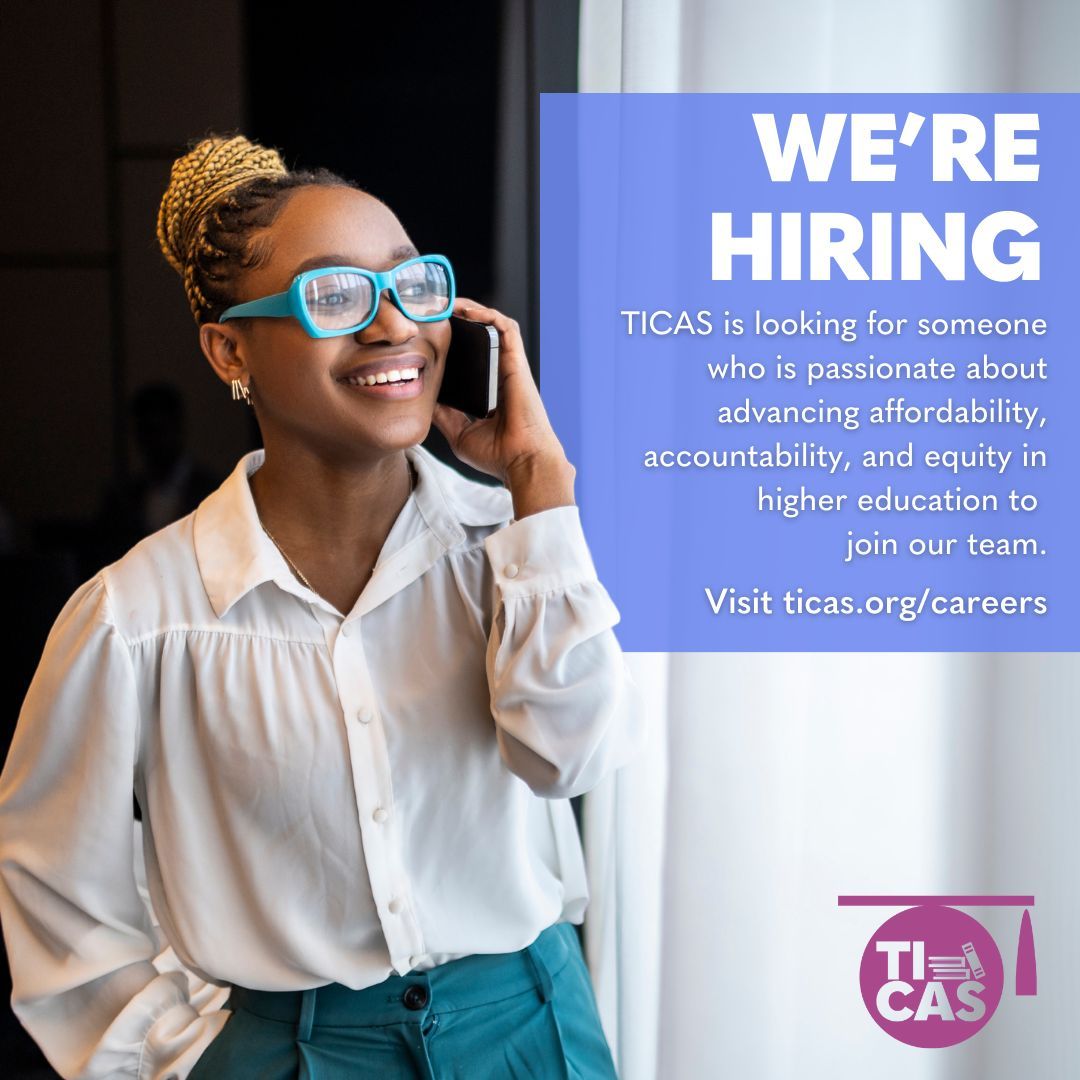 We’re hiring! TICAS is looking to grow our Anti-Poverty &amp; Basic Needs Team with someone passionate about supporting students’ basic needs at both the federal/state levels. This is a remote role w/ preference for the DC area. 

Visit buff.ly/3LimQzQ to learn more!