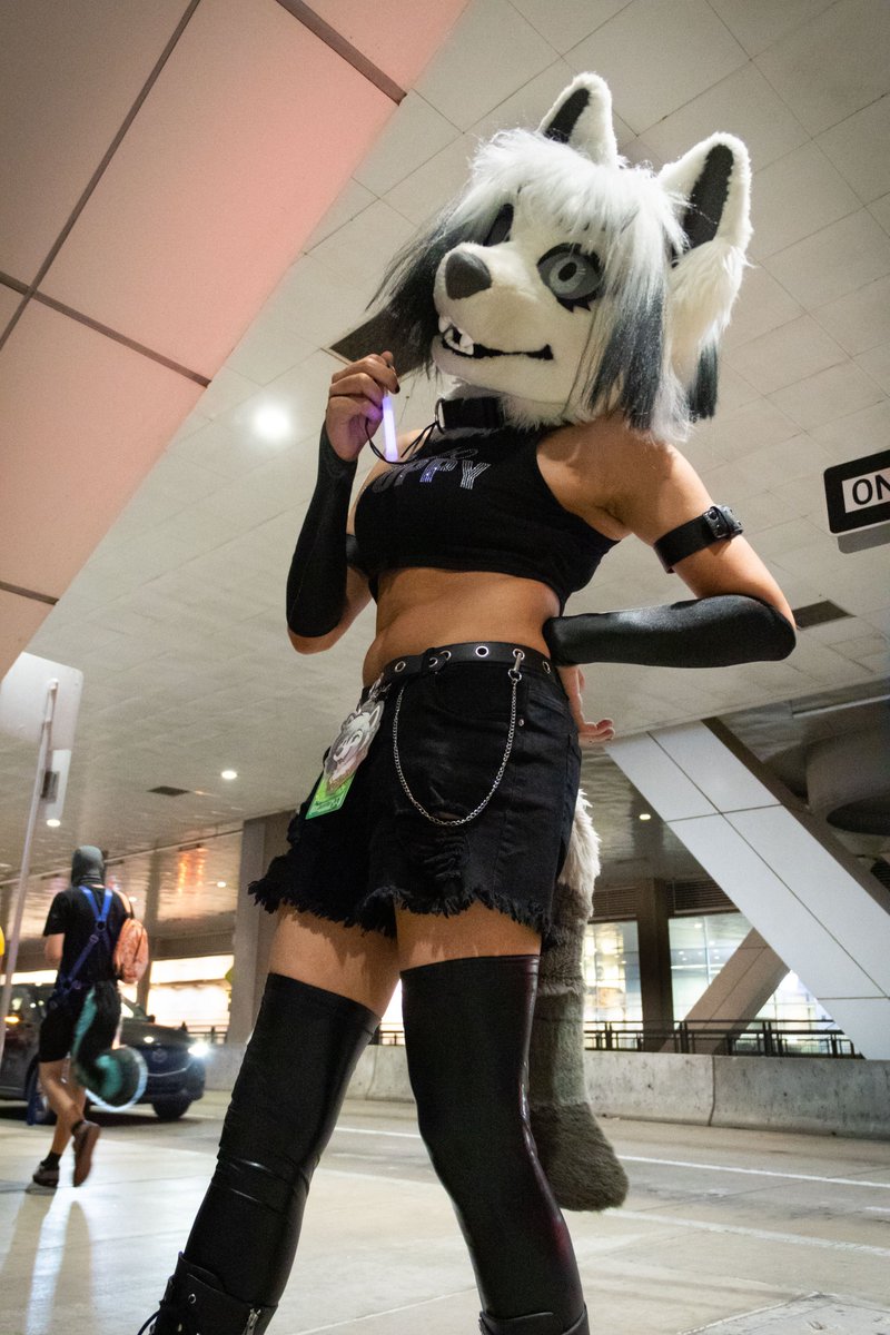 Science_Woof's tweet image. Anthrocon didn't let me have "That Bitch" as a badge name so had to prove them wrong