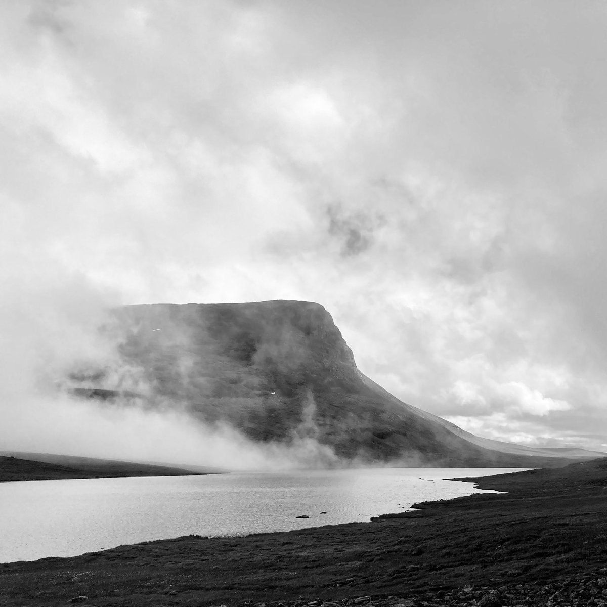 <a href="/RosieArcherr/">Rosie Archer</a> and I have just returned from fieldwork in Abisko, Arctic Sweden funded by <a href="/INTERACT66/">INTERACT</a> 
We set out to investigate if a Schmidt hammer can be used to identify boulders that are in situ (good for TCN) or not. In short, we think it works… results to follow!
