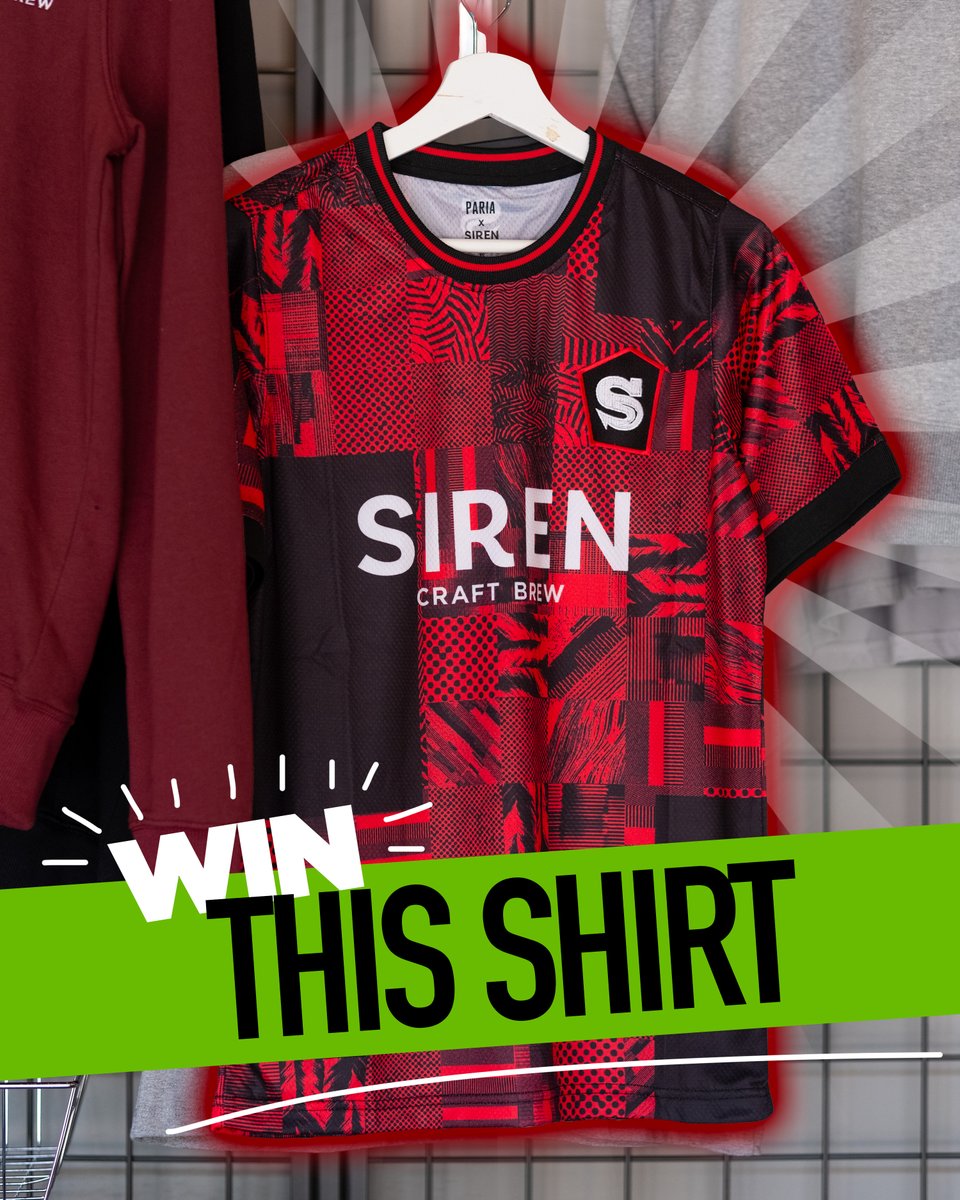 ** WIN THIS SHIRT **

All you have to do is like this post! IF England win #EURO2024 on Sunday then we'll pick one lucky person at Random to win one of our brand new Siren Football Shirts. As if we needed more of a reason to cheer on England... It's coming home! 🏴󠁧󠁢󠁥󠁮󠁧󠁿

T&amp;Cs apply.