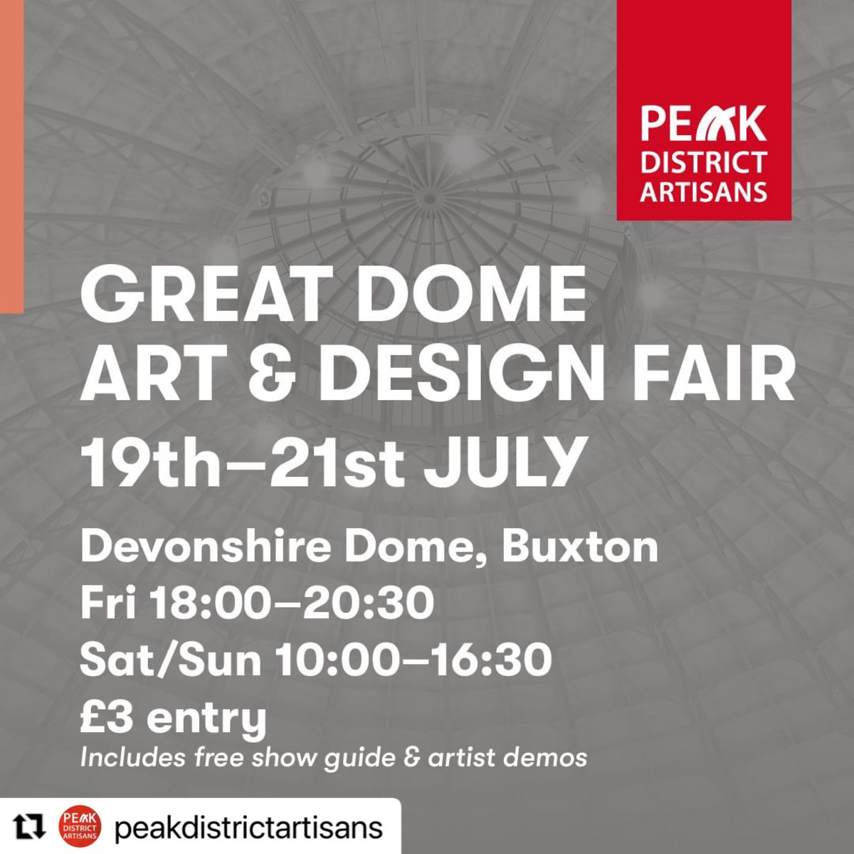 Great Dome Art &amp; Design Fair 2024. 19-21 July, Devonshire Dome, Buxton. Meet the artists: 
<a href="/ikkartist/">Ingrid Katarina Karlsson</a> is a mixed media narrative artist inspired by the Peak District as well as her Swedish roots. She creates colourful textures developed through mono-printing, collage and stitch.