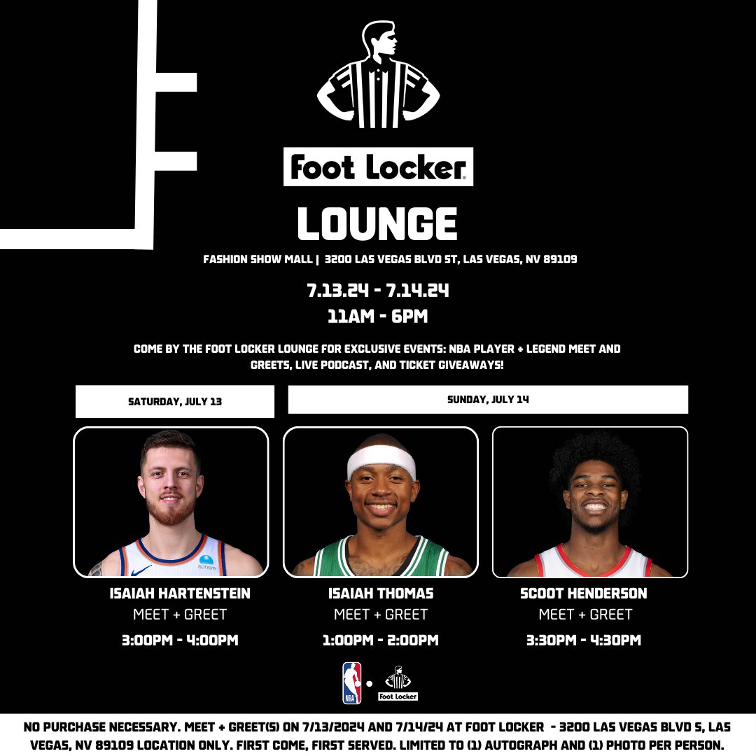 Celebrate #NBA2KSummerLeague with @FootLocker!