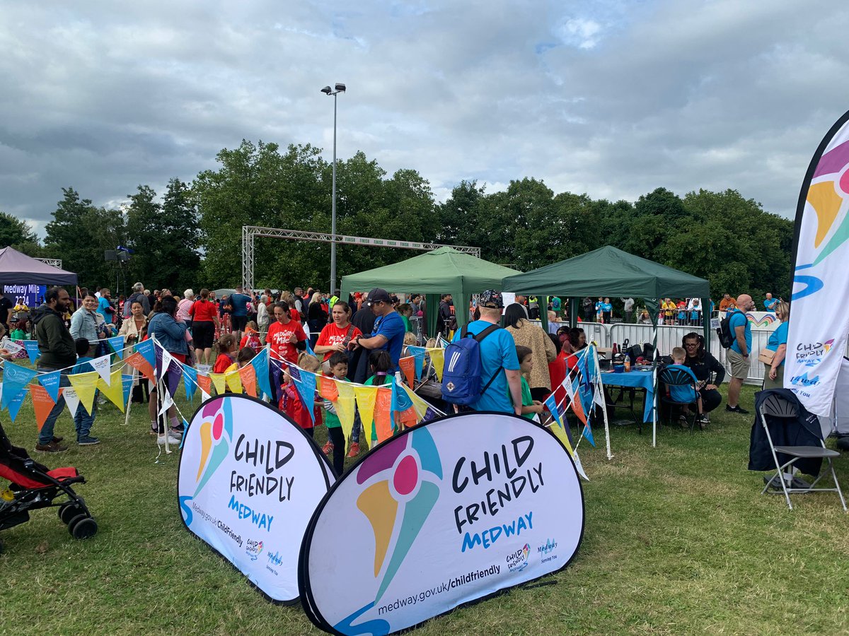 Child-Friendly Medway (@child_medway) on Twitter photo We are at the Medway Mile 🏃 , and there are so many activities to take part in, including our FREE Child-Friendly Medway Face Painting! 🎨
The races are underway and every child that runs the children's race receives a medal 🏅 sponsored by Child-Friendly Medway!
<a href="/MedwaySport/">Medway Sport</a> We are at the Medway Mile 🏃 , and there are so many activities to take part in, including our FREE Child-Friendly Medway Face Painting! 🎨
The races are underway and every child that runs the children's race receives a medal 🏅 sponsored by Child-Friendly Medway!
<a href="/MedwaySport/">Medway Sport</a>