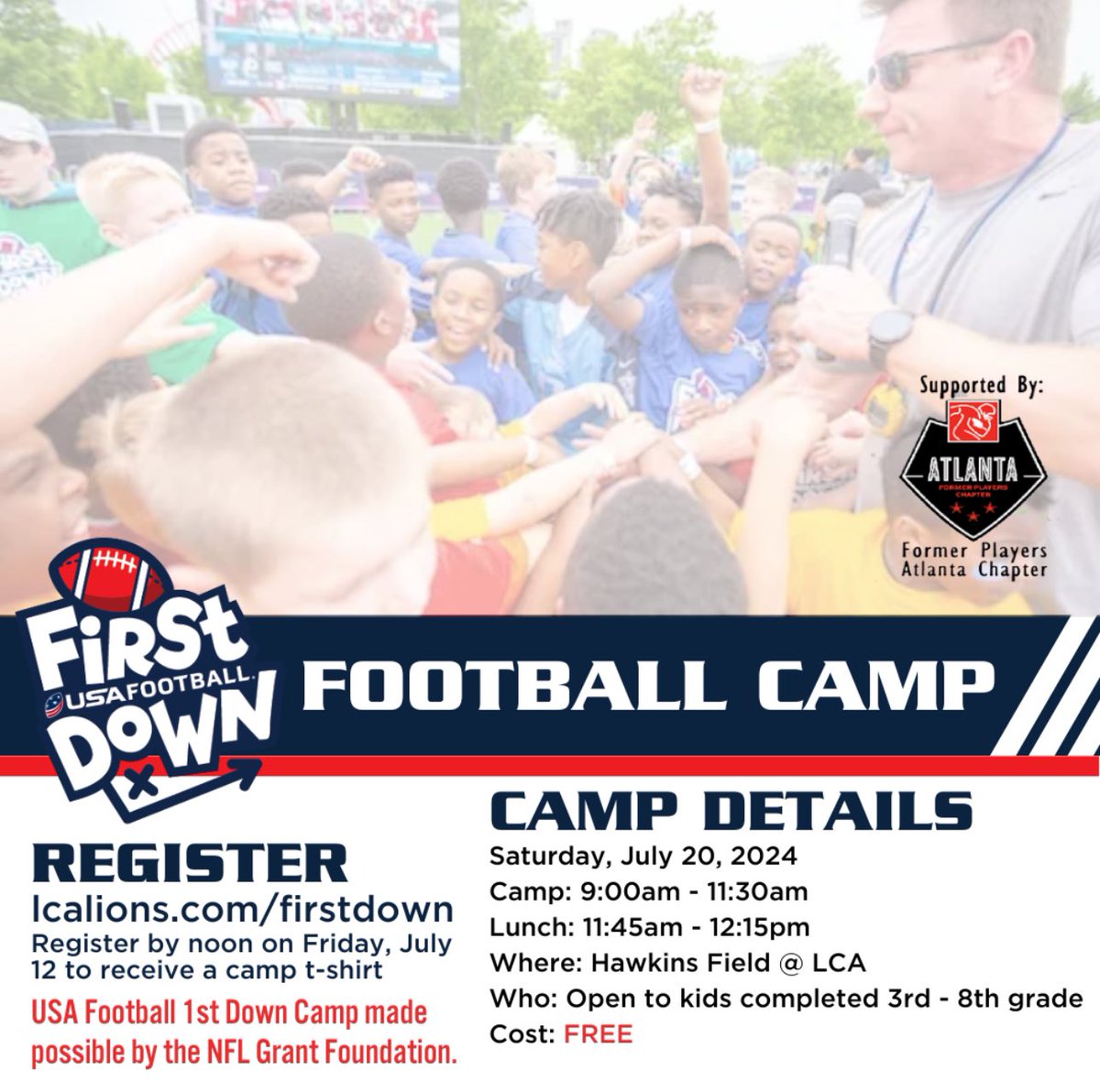 André King (@kingdaddy84) on Twitter photo Hey <a href="/DrewButler/">Drew Butler</a> Hope all is well! Are you able to help teach kicking/punting at my camp next Saturday? It’s our Day with The Pros camp, our aim is to have a pro coaching their position. We have a few kickers and would love to have you! DM me. Thx bro!👊🏾 leaguefinder.usafootball.com/event/event-da… Hey <a href="/DrewButler/">Drew Butler</a> Hope all is well! Are you able to help teach kicking/punting at my camp next Saturday? It’s our Day with The Pros camp, our aim is to have a pro coaching their position. We have a few kickers and would love to have you! DM me. Thx bro!👊🏾 leaguefinder.usafootball.com/event/event-da…