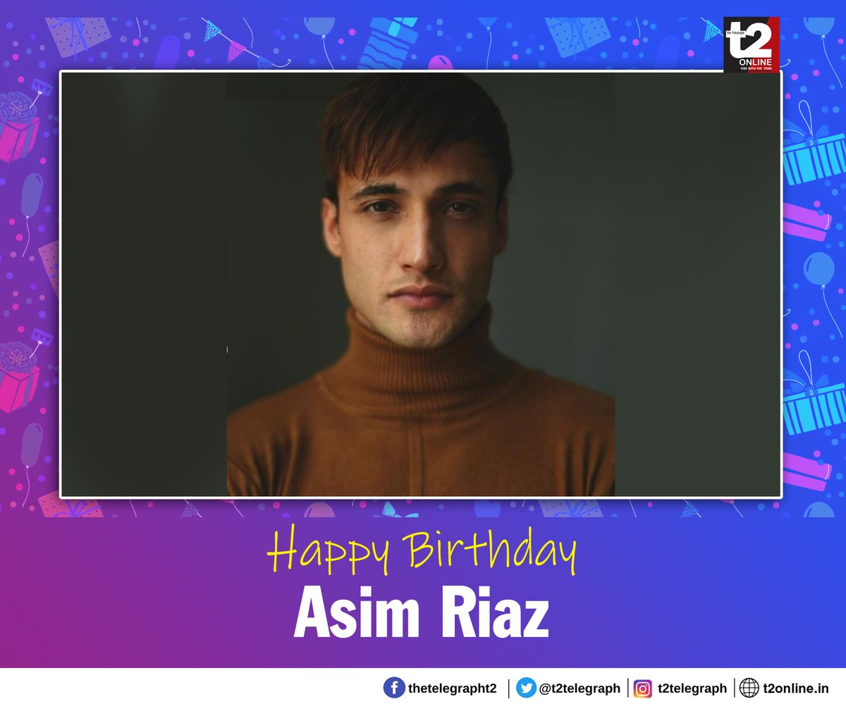 t2telegraph's tweet photo. t2 wishes the super popular Asim Riaz a super cool birthday https://t.co/HlFZkBiDzB