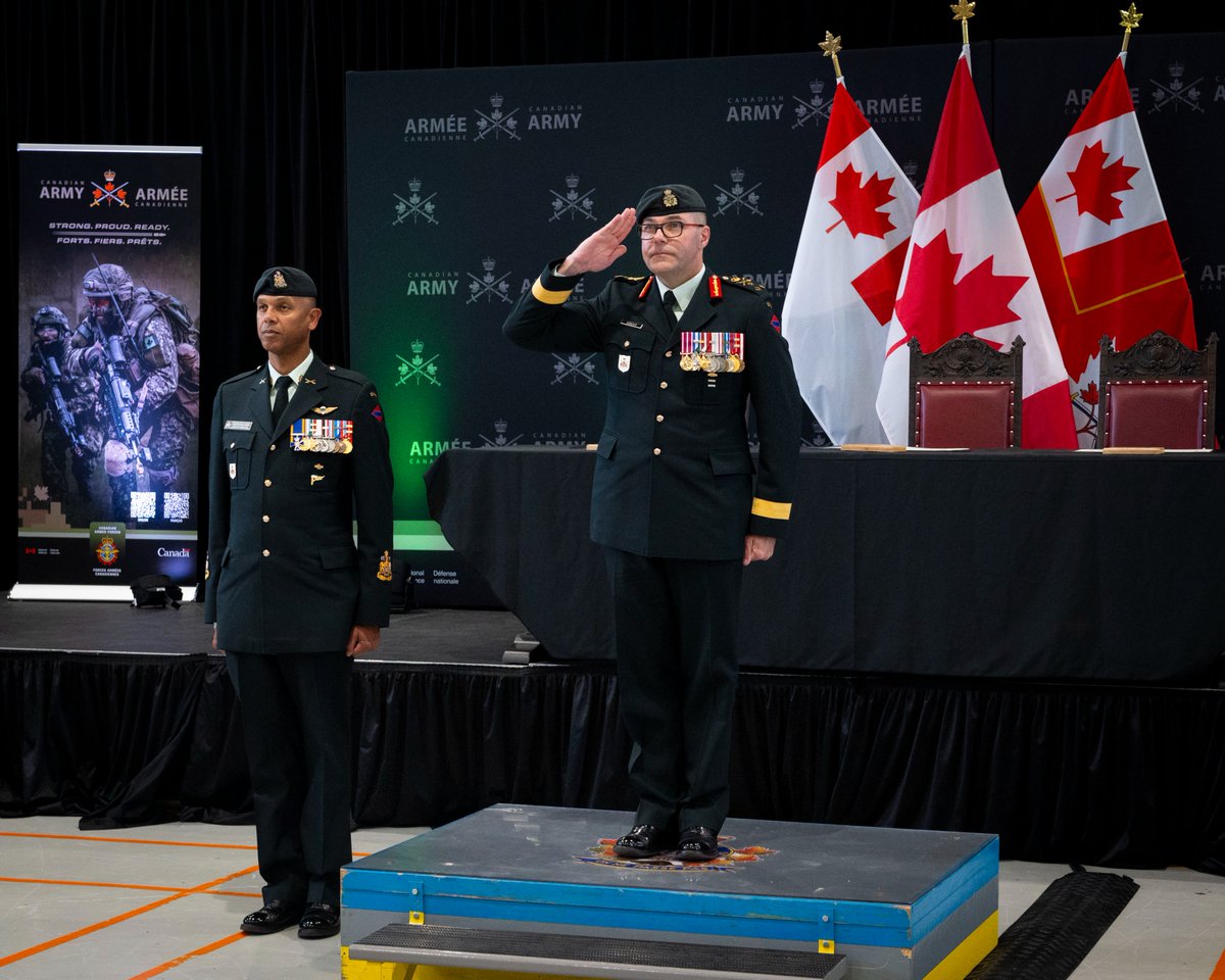 Join us in welcoming LGen Michael Wright as the new Commander of the Canadian Army.  Thank you to LGen Jocelyn Paul for his outstanding leadership and we wish him a happy retirement following a decorated military career.