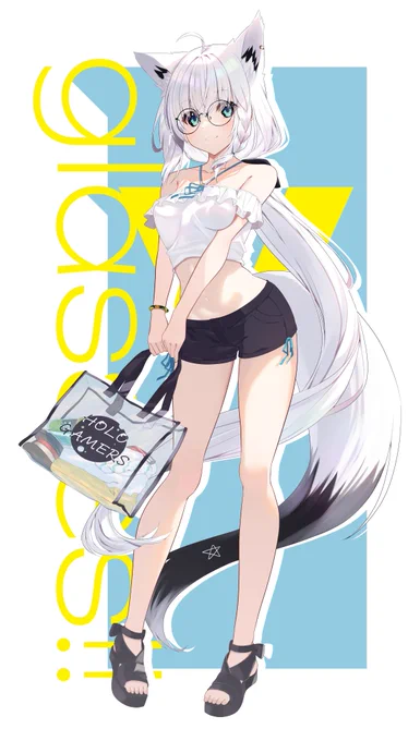 サマー×フブキさん#絵フブキ 