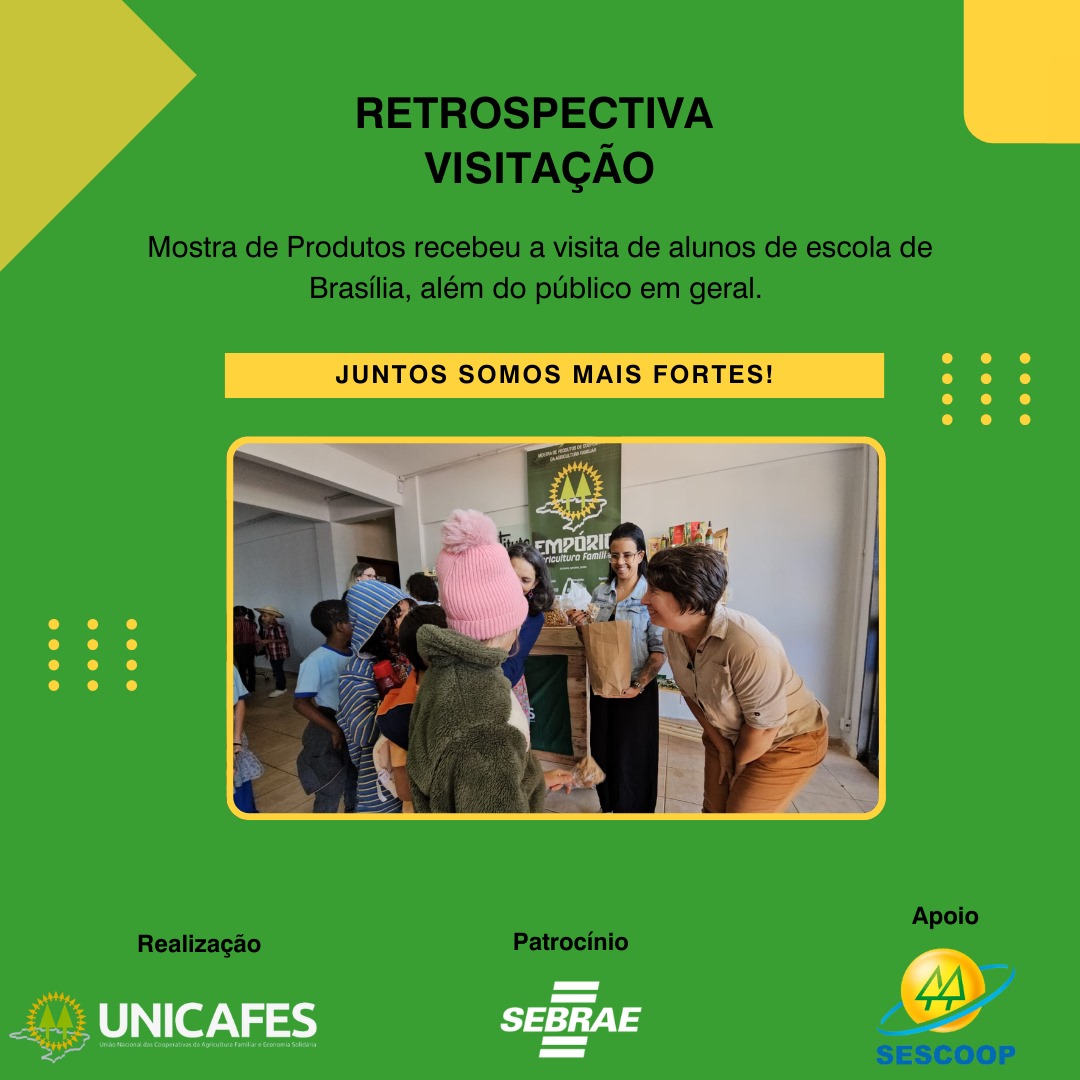 unicafes's tweet photo. 📷 Muita gente passou pelo 12º Encontro Nacional e Mostra de Produtos de Cooperativas da Agricultura Familiar e Economia Solidária.

Autoridades, alunos da rede pública do Distrito Federal da Escola Classe Beija Flor, o público em geral unido em prol do cooperativismo. 📷 https://t.co/wD5OcfJzRM
