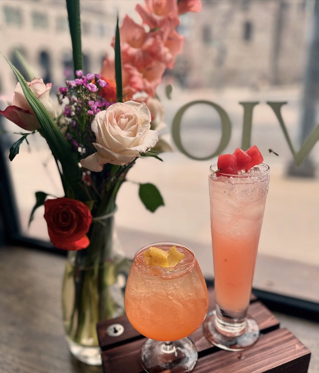 The Secret Garden 🪴⛲️
Cincoro Reposado Tequila, Cointreau Liqueur, Jalepeno, Watermelon, Lime, Salt Rim 🍉

&amp;

Sicilian Sun ☀️👒🌻
Bombay Gin, Aperol Liqueur, St-Germain, Sparkling Rosé, Grapefruit, Lemon, Orange 🥂🍊🍋