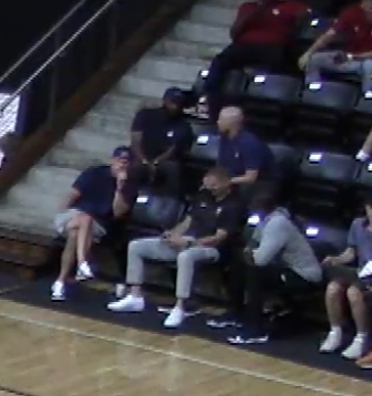 Cue_the_Music's tweet photo. Luke Murray has joined Dan Hurley & Kimani Young at Adidas. Braylon Mullins plays next #UConn #3Deep https://t.co/GxGPcnhRS5