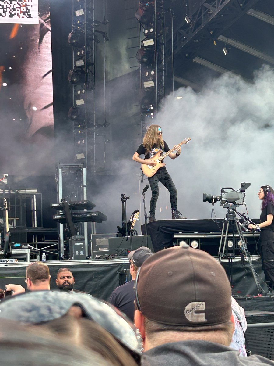 LyricDubee's tweet photo. Had a blast last weekend performing with @jaclynkenyonmusic opening for Nickleback at the Ottawa Blues Fest! https://t.co/X3JTt89p03