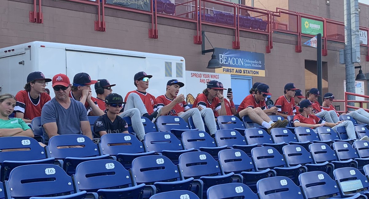 DiamondBoys15u's tweet photo. Team is making the most of there time down in Cincinnati at the CABA World Series . Great opportunity playing on some nice yards.   @DBBaseballClub https://t.co/9wsyy1FMIn