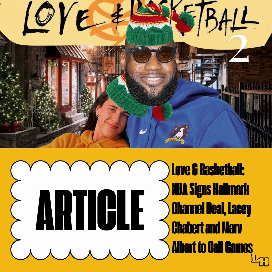 lousyhumanmag's tweet photo. Fans all across the country will be tuning in to the Hallmark Channel for cozy feels, Christmas spirit, and 360 dunks!
By: Reggie Wade (@ReggieWade)
https://t.co/jZ9p8VKDwv
#LousyHuman #Funny #Satire #NBA #Hallmark https://t.co/Kuc1LD8aMO