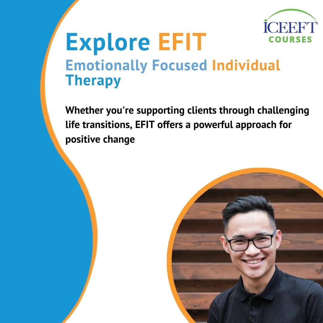 Emotionally Focused Individual Therapy (EFIT) teaches you how to tune into, order, and use the power of potent emotion to literally ‘move’ clients into a new sense of self. Discover this revolutionary attachment-based approach today: loom.ly/FCanvcg