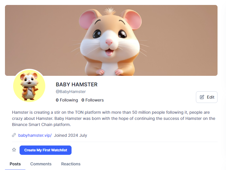 Baby Hamster (@RealBabyHamster) / Posts / X