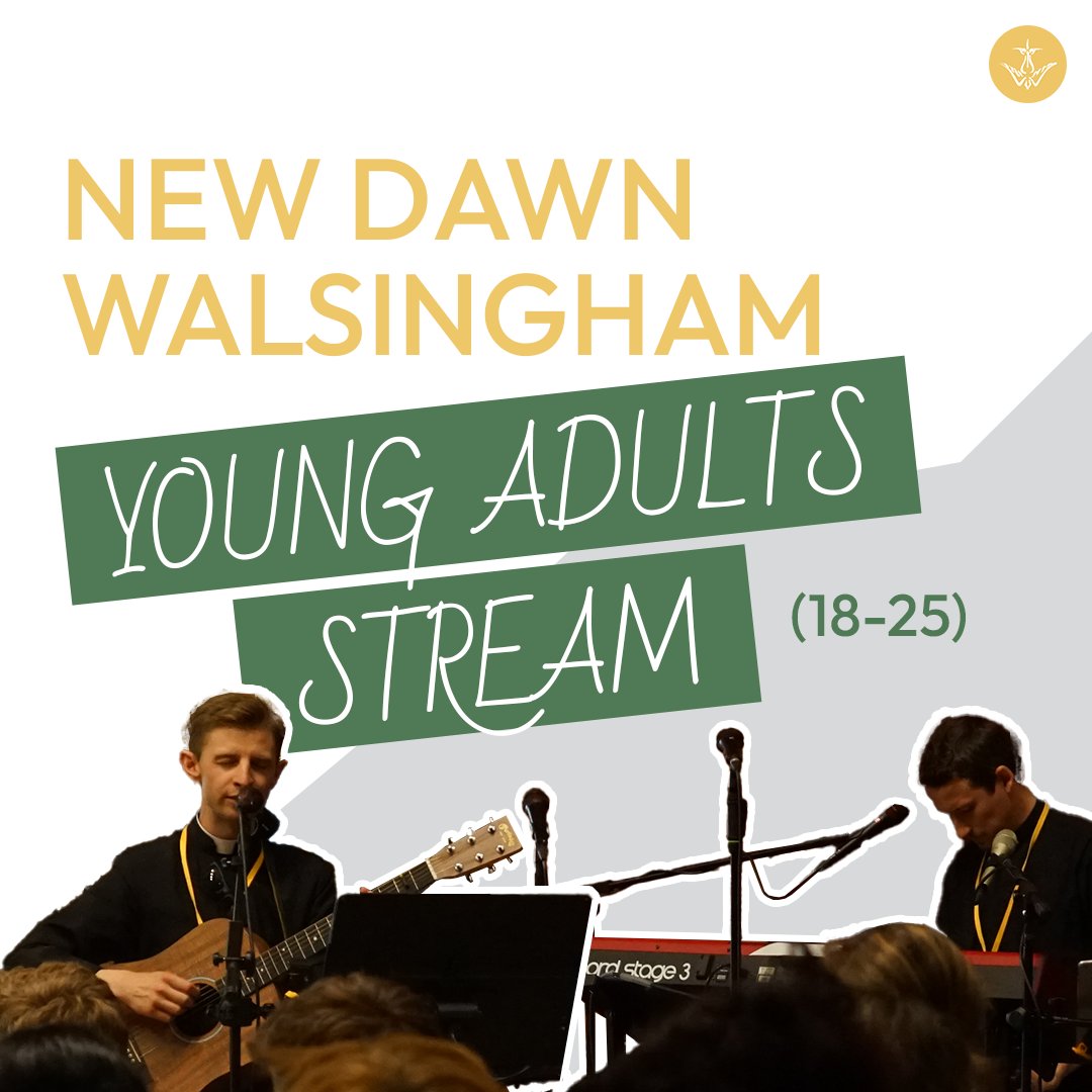 Are you aged 18-25? Come and join our Young Adults stream at New Dawn 2024! With excellent speakers covering important topics and the opportunity to meet other like-minded young Catholics, we hope this stream will be a blessing to those who join -www.newdawn.org.uk!