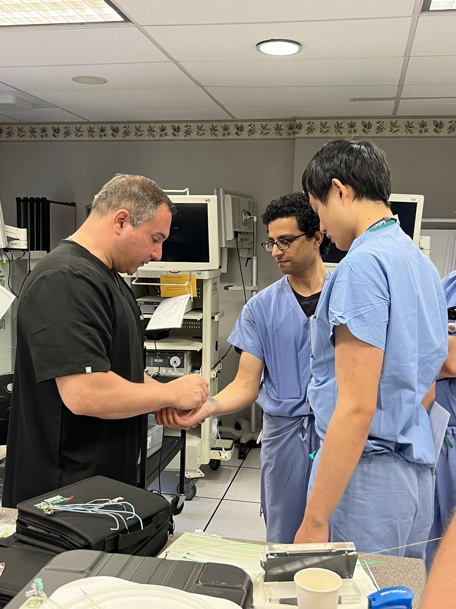 Thanks to Terumo for the in-service on transradial access!