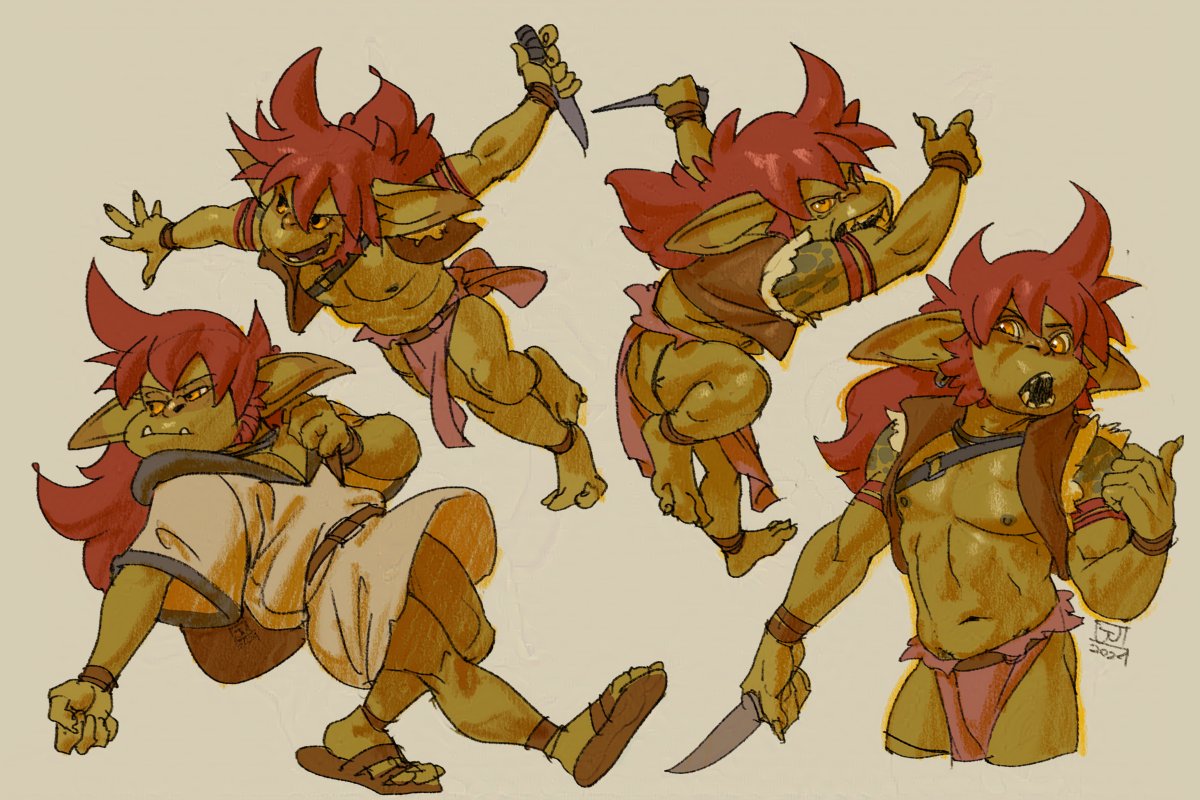 「He also wields a knife. 」|Sinto_Jのイラスト