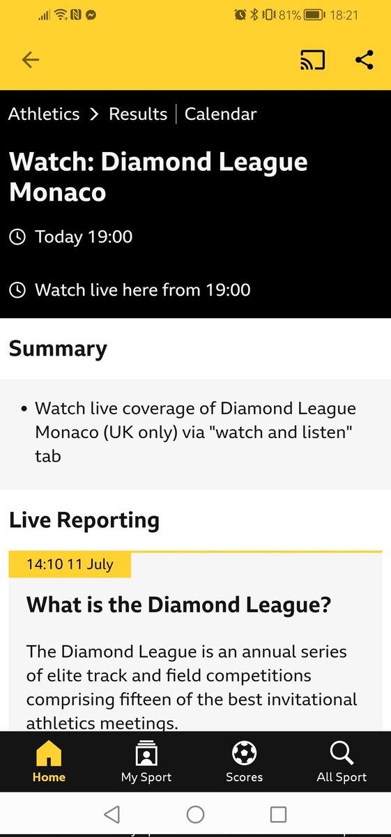 catjaybee's tweet photo. @andyrosiak @BBCSport @BBCiPlayer Perhaps from 7 pm via BBC Sport website/app? https://t.co/8TuS5KfMeO