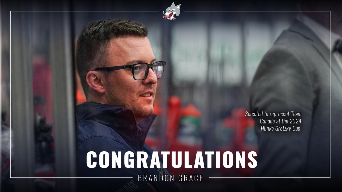 Sudbury Wolves (@sudbury_wolves) on Twitter photo Wolves Nation is going international 🌎
Equipment Manager Brandon Grace has been selected to represent <a href="/HockeyCanada/">Hockey Canada</a> at the 2024 Hlinka Gretzky Tournament this August. Congratulations Gracer! 🇨🇦
#HowlYeah Wolves Nation is going international 🌎
Equipment Manager Brandon Grace has been selected to represent <a href="/HockeyCanada/">Hockey Canada</a> at the 2024 Hlinka Gretzky Tournament this August. Congratulations Gracer! 🇨🇦
#HowlYeah